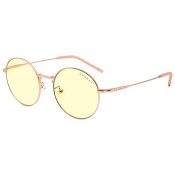 GUNNAR herní brýle ELLIPSE / obroučky v barvě ROSE GOLD / jantarová skla