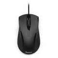 HAMA myš MC-200/ drátová/ optická/ 1200 dpi/ 3 tlačítka/ USB/ černá