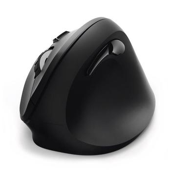 HAMA myš EMW-500/ bezdrátová/ optická/ 1800 dpi/ vertikální/ ergonomická/ 6 tlačítek/ USB/ černá