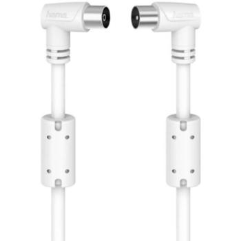 Anténní kabel 90 dB 3m, kolmé konektory, HAMA 205057