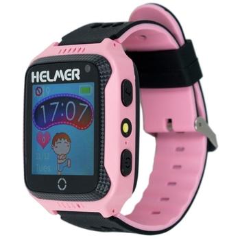 HELMER dětské hodinky LK 707 s GPS lokátorem/ dotykový display/ IP65/ micro SIM/ kompatibilní s Andr