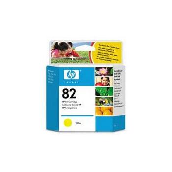 Inkoustová náplň HP C4913A (č.82) žlutá (yellow)