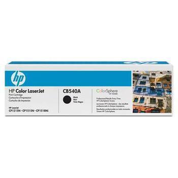 Toner HP CB540A (č.125A) černý (black)