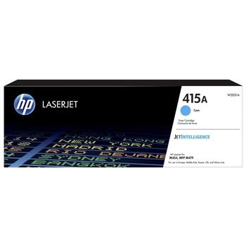 Toner HP W2031A (č. 415A), azurový (cyan), 2.100 stran