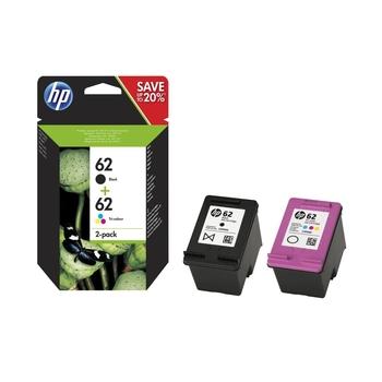 HP 62 inkoustové náplně CMYK (N9J71AE)