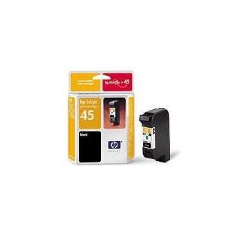 Inkoustová náplň HP 51645A (č.45) černá (black)