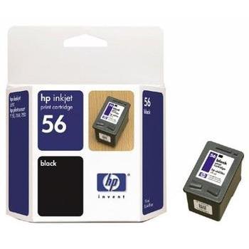 Inkoustová náplň HP C6656AE (č.56) černá (black)