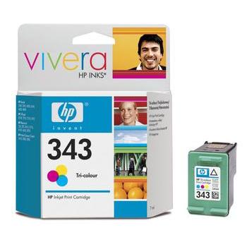 Inkoustová náplň HP C8766EE (č.343) barevná (color)