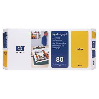 Čistič tiskových hlav HP C4823A (č.80) žlutá (yellow)