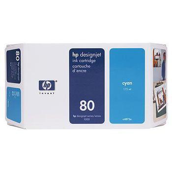 Inkoustová náplň HP C4846A (č.80) azurová (cyan)
