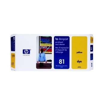 Tisková hlava HP C4953A (č.81) žlutá (yellow)