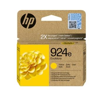 Inkoustová náplň HP 4K0U9NE (č.924e) EvoMore, žlutá (yellow), 800 stran
