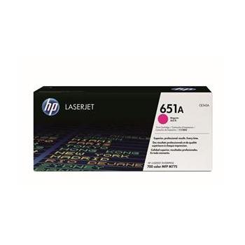 Toner HP CE343A (č.651A) purpurový (magenta)