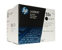 Obrázek k produktu: HP  CE255XD (č.55X) Dual Pack, černý (black)