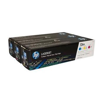 Toner pro HP CF341A (č.126A) trojbalení CMY