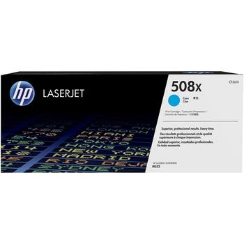 Toner HP CF361X (č. 508X) azurový (cyan)