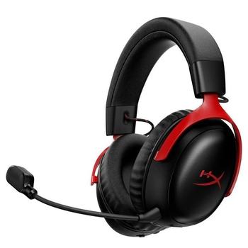 Bezdrátová sluchátka HyperX Cloud III S Wireless Gaming Headset Red