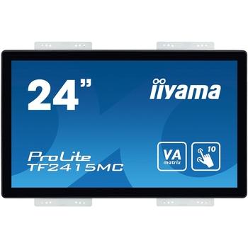 24'' iiyama TF2415MC-B2: VA, FullHD, capacitive, 10P, 350cd/m2, VGA, DP, HDMI, černý