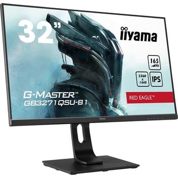 32'''' iiyama G-Master GB3271QSU-B1: IPS, WQHD@165Hz, 400cd/m2, 1ms, HDMI, DP, USB, FreeSync, height