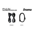 iiyama ProLite/XUB2493HS-B6/23,8''''/IPS/FHD/100Hz/0,5ms/Black/3R