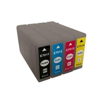 KAK kompatibilní cartridge s Epson T701440 žlutá (yellow)