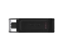 Obrázek k produktu: KINGSTON DataTraveler 70 64GB, černý (black)