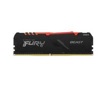 Obrázek k produktu: KINGSTON 16GB 3200MHz DDR4  FURY Beast RGB Black