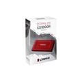 Externí SSD disk KINGSTON XS1000 2TB, červená (red)