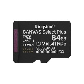 Kingston Canvas Select Plus/Micro SDXC/64GB/UHS-I U1 / Class 10