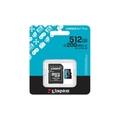Kingston Canvas Go Plus A2/Micro SDXC/512GB/UHS-I U3 / Class 10/+ Adaptér