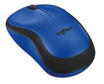 Obrázek k produktu: LOGITECH Wireless M220 Silent, modrá/černá (blue/black)