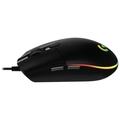 Logitech herní myš G102 LIGHTSYNC/ optická/ 6 tlačítek/ 8000dpi/ USB/ černá