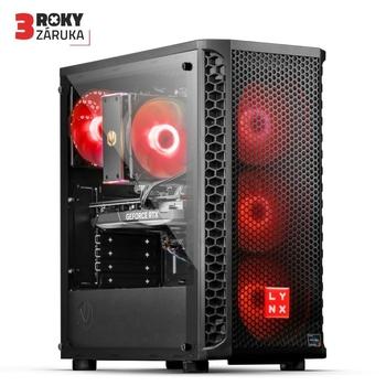 Herní počítač LYNX Challenger Ryzen 5 5600X 32GB 1T SSD NVMe RTX 5060 Ti 16G W11 Home
