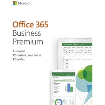 Microsoft Office 365 Business Premium - Licence na p?edplatn? (1 rok) - 1 u?ivatel - hostovan? aplik