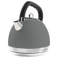 NEDIS rychlovarná konvice/ objem 1,8 l/ Soft-Touch/ 1850 - 2200 W/ nerezová ocel/ šedá
