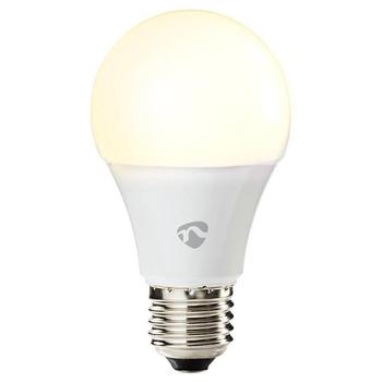NEDIS Wi-Fi chytrá LED žárovka/ E27/ A60/ 6W/ 230V/ 470lm/ 2700K/ teplá bílá/ RGB/ stmívatelná