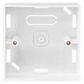 NEDIS zadní skříň pro chytré spínače/ povrchová montáž/ 86 x 86 mm/ bílá