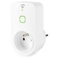 NEDIS Wi-Fi chytrá zásuvka/ monitor napájení/ 16A/ francouzský typ E/ Android/ iOS/ Nedis® SmartLife