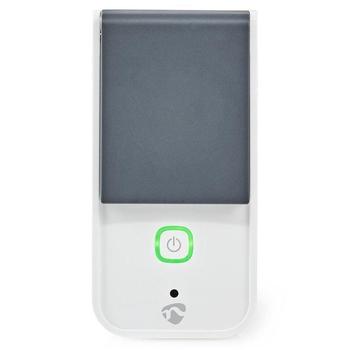 NEDIS Wi-Fi chytrá zásuvka/ venkovní/ monitor napájení/ 16A/ francouzský typ E/ IP44/ Android/ iOS/ 