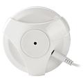 NEDIS Wi-Fi chytrý detektor úniku vody/ napájení na baterii/ 1x CR2/ bílý