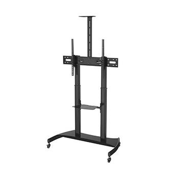 NewStar mobilní stojan na obrazovku 60-100'', VESA 400x400 až 1000x600 mm, 100kg, černý