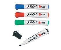 Obrázek k produktu: NOBO  Glide, barevný mix (černá,modrá,červená,zelená), 4ks