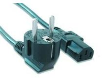 Obrázek k produktu: OEM  kabel síťový napájecí 230V 3m, černý