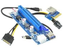 Obrázek k produktu: ANPIX Redukce PCIe x16 na PCIe x1 (PCIe riser)