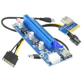 Redukce s napájením ANPIX Redukce PCIe x16 na PCIe x1 (PCIe riser)