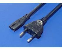 Obrázek k produktu: OEM kabel síťový napájecí 230V 3m, černý