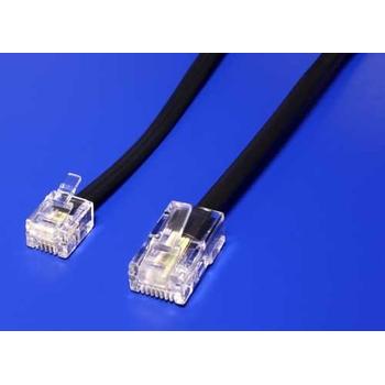  OEM Telefonní kabel 11.92.9858 černý (black)