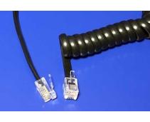 Obrázek k produktu: OEM  Telefonní kabel (kroucený), černý (black)