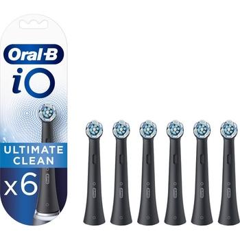 Náhradní kartáček Oral-B iO Ultimate Clean Black 6ks