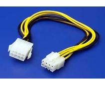 Obrázek k produktu: OEM  P4 (8pinů) napájecí prodlužovací kabel 20cm